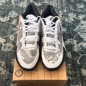 Stylish Black and White Athletic Sneakers